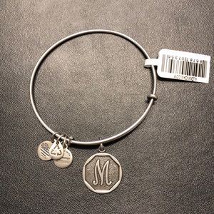 Alex and Ani initial “M” bangle